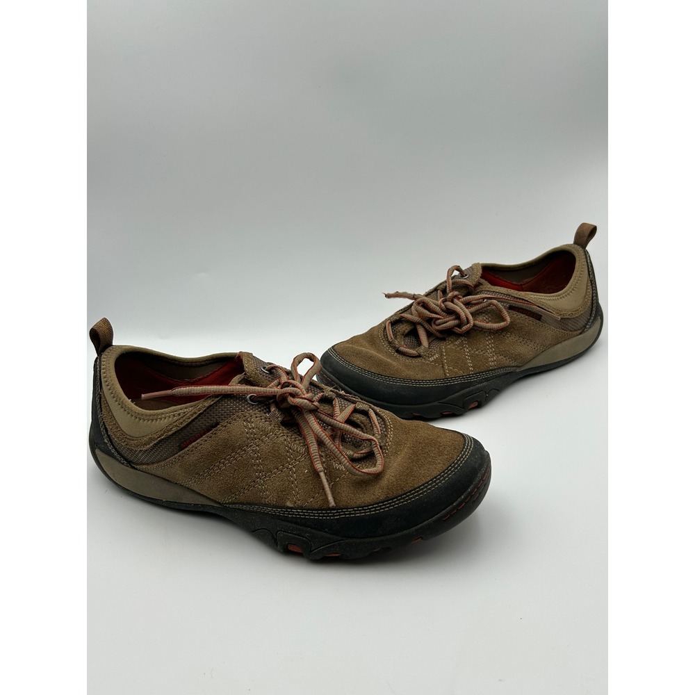 Merrell Kangaroo Brown Suede Mesh Hiking Trail Shoes Womens 10 J46584